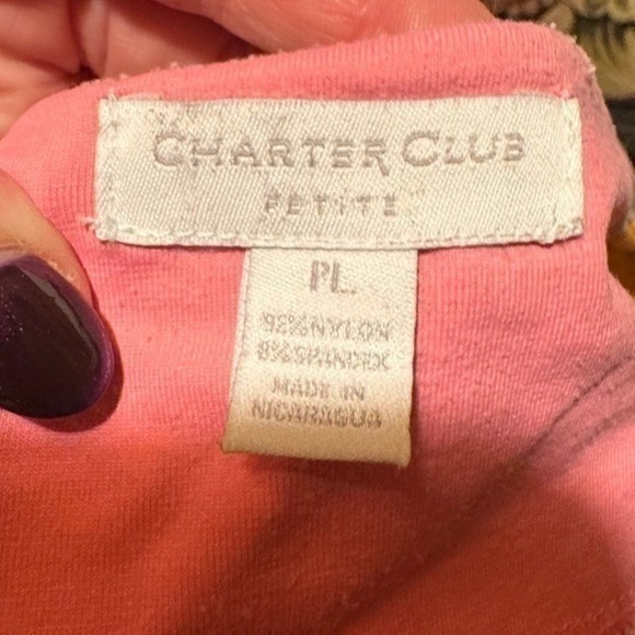 Vibrant Baroque Mandala Scarf Print Blouse Pink Orange Boho Chic Top Petite L - Picture 7 of 9